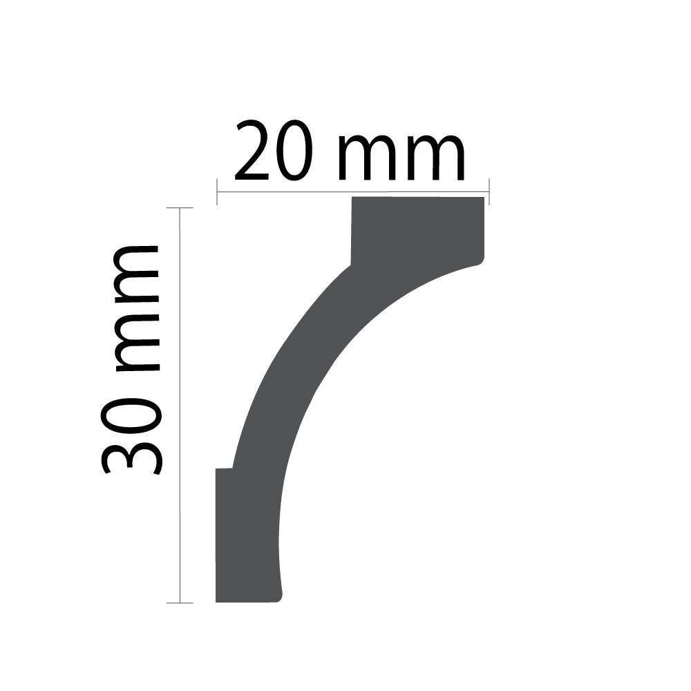 Карниз полимерный Grand Décor KH 914 Днепр - изображение 3