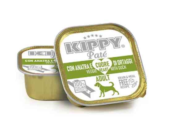 Влажный корм KIPPY Dogs Duck and heart of Vegetable для взрослых собак с уткой 150 г Винница