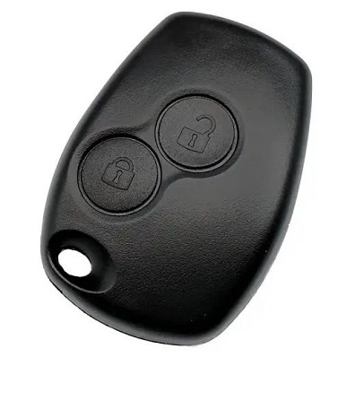 Корпус ключа ключ Master 2 ключ Renault 2 кнопки 9/3mm Полтава - фото 1