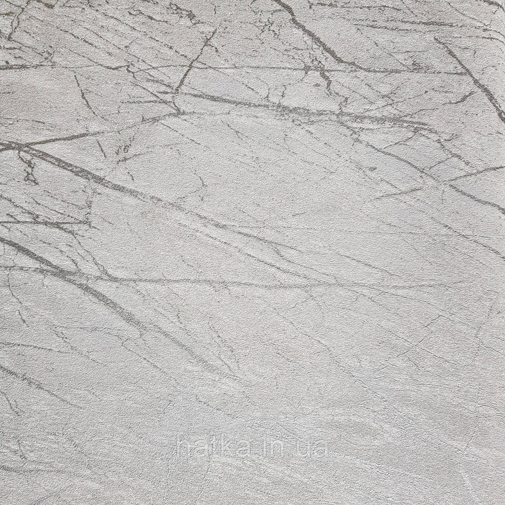 Шпалери вінілові на флізелін Rasch Factory 0.53х10,05 абстракція зріз каменю під мармур сірі сріблясті 428933 Київ - фото 3