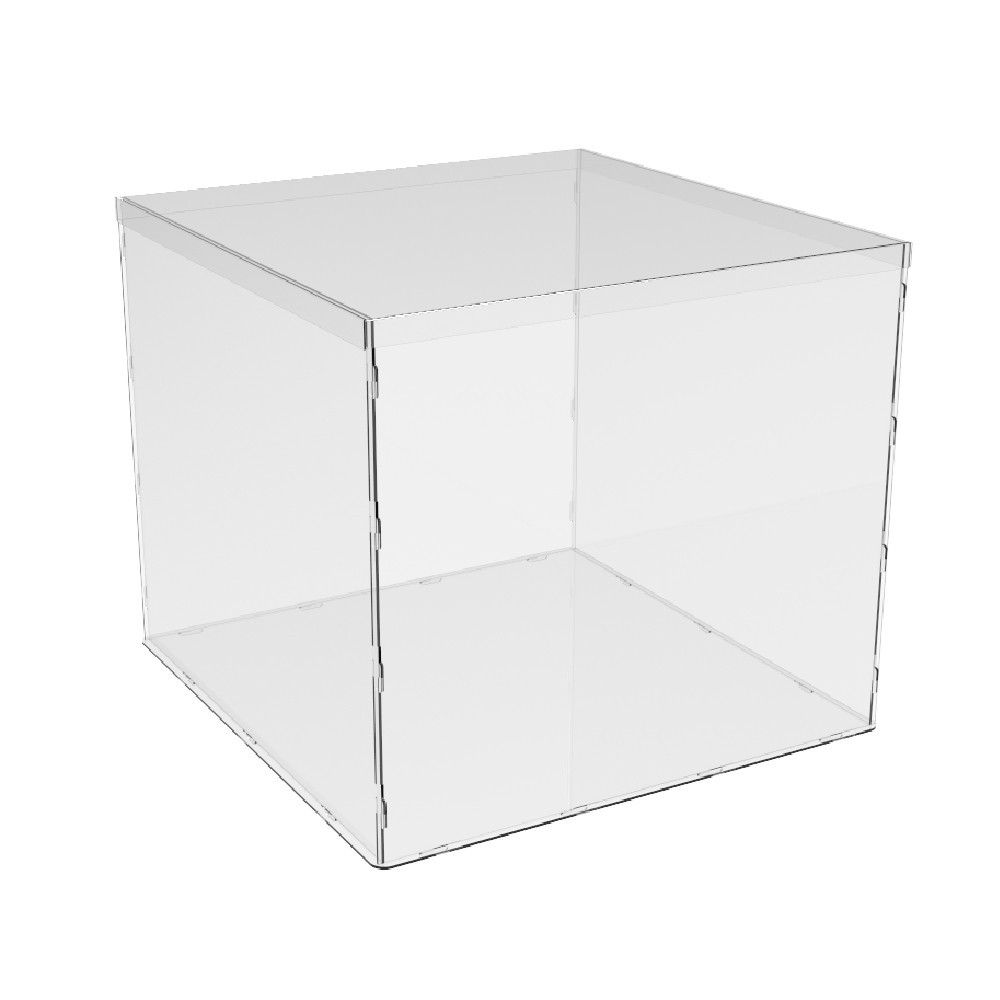 Коробка акриловая EKOSTAR 400х400х350 с крышкой Киев - изображение 2