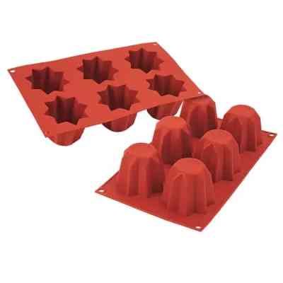 Форма для выпечки Silikomart "Кекс" 75*75 mm, h 60 mm (SF100/C) Винница