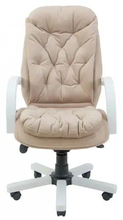 Офисное Кресло Руководителя Richman Venice Wood White М2 AnyFix Бежевый Днепр