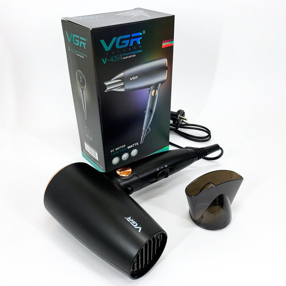 Фен для объемной укладки, Фен для волос с ионизацией Мощный сушки и укладки волос WY-70 Львов - изображение 2