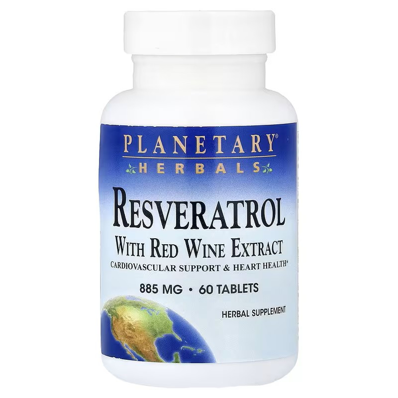 Resveratrol With Red Wine Extract, 60 Tablets Луцк - изображение 1