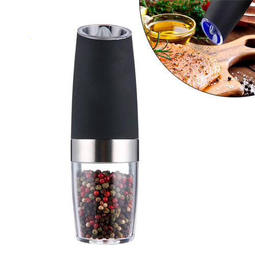 Электрическая мельница для перца соли электромельница с гравитационным сенсором LED-подсветка 120 мл Киев - изображение 1