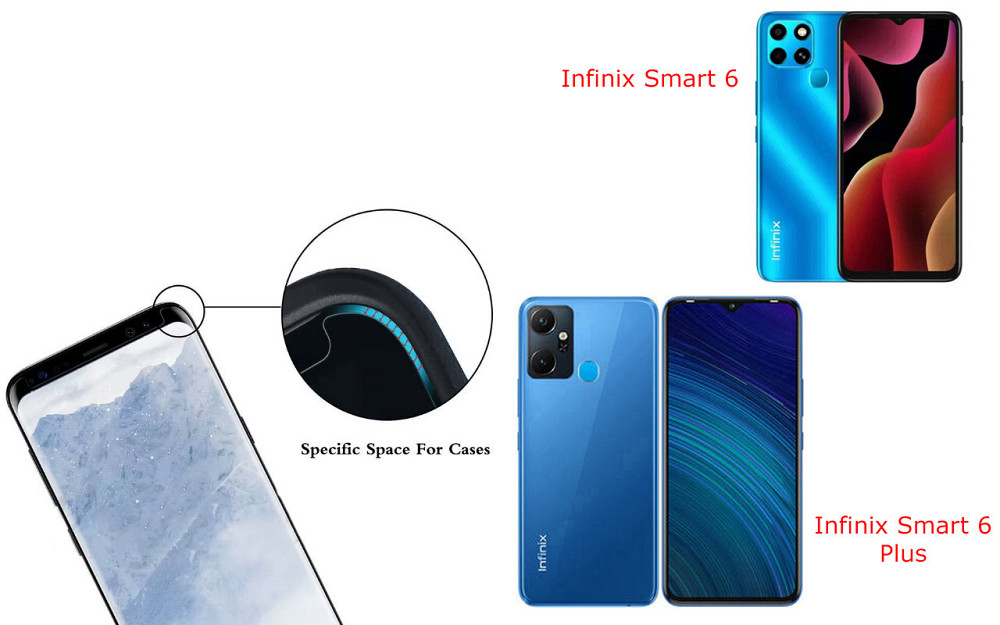 Захисне скло HyperGlass Pro для Infinix Smart 6, Smart 6 Plus – максимальна чутливість та захист Київ - фото 3