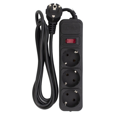 Сетевой фильтр питания Patron EXT-PN-SP-1032, 1.8m Black (EXT-PN-SP-1032) Винница - изображение 1