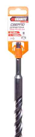 Сверло для бетона GRANITE SDS-PLUS S4 18х1000 мм 0-18-100 Ровно