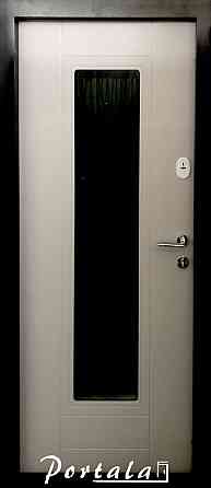 Двери уличные, МДФ-покраска по RAL,серия ТРИО, модель Р-4 Ковка Киев