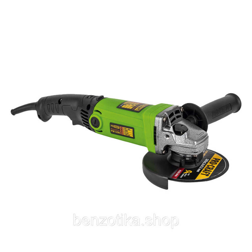 Кутошліфувальна машина Procraft PW1200E 125 мм Київ - фото 4