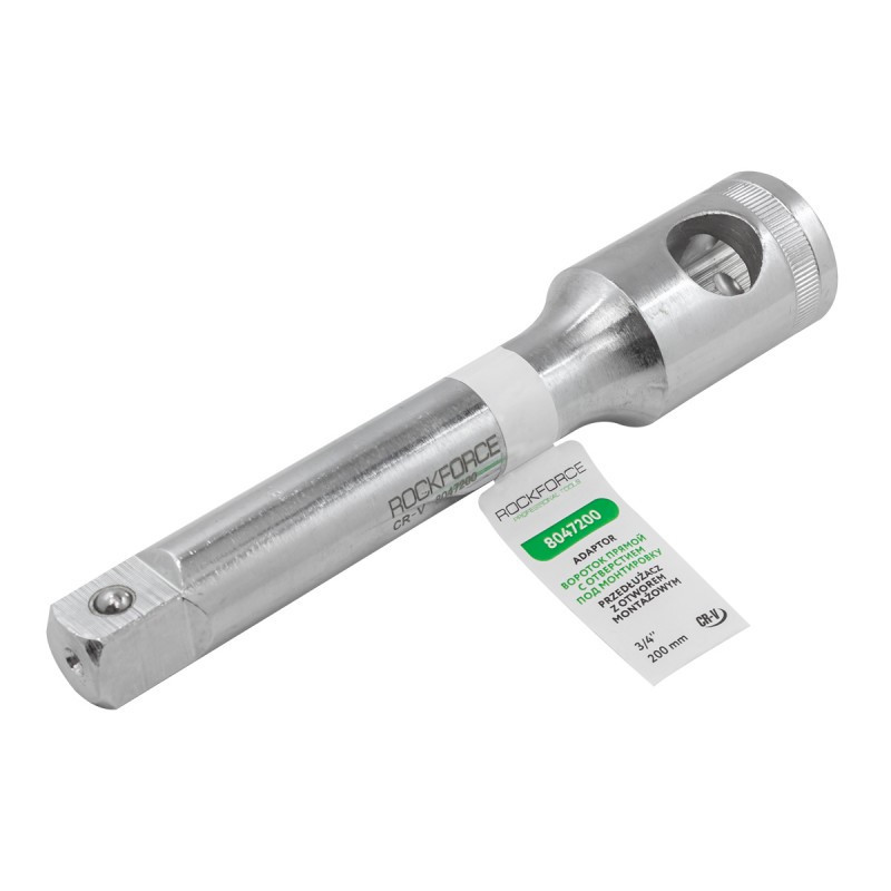 Вороток 3/4" прямий з отвором під монтування 200мм Одеса - фото 1