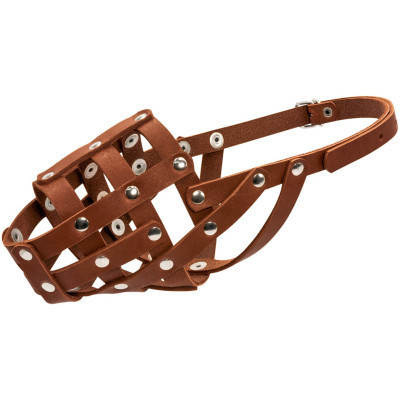 Намордник для собак Collar м'який №5 коричневий (06326) Вінниця - фото 2