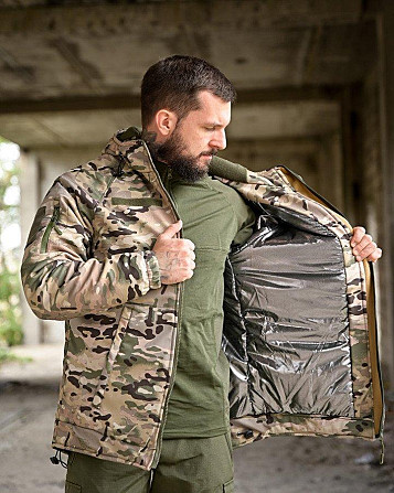 Тактична куртка Patriot Omnihit -20 мультикам ТР6406 Київ - фото 2
