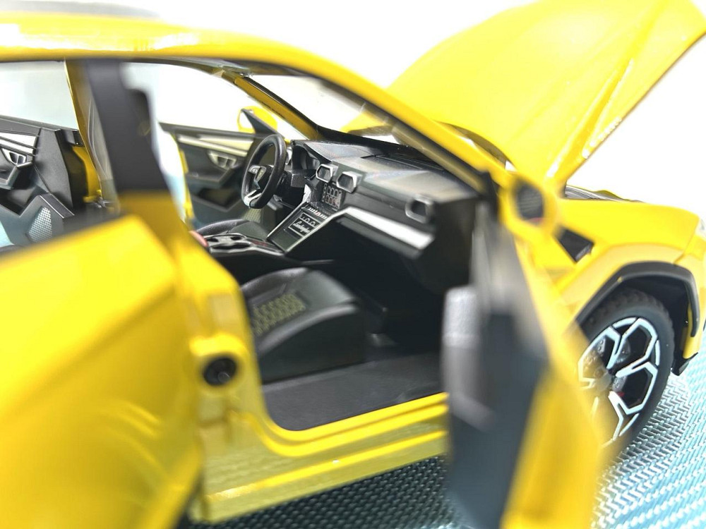 Машинка металева TK Union Lamborghini Urus інерційна відчиняються двері капот багажник 1:24 Жовта (GT - 06441) Чернигов - изображение 6