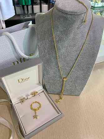 Діор набір сережки, каблучка та браслет/ Dior Одеса