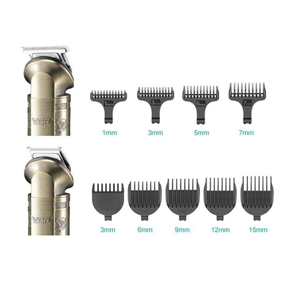 Аккумуляторная машинка для стрижки 8в1,с LED дисплеем,VGR V 110 SBR Киев - изображение 6