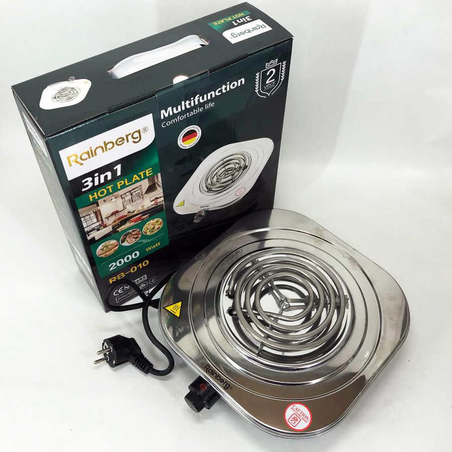 Плита переносна для дому, Дискова плита для дому Переносна електрична кухонна FJ-36 Львів - фото 9