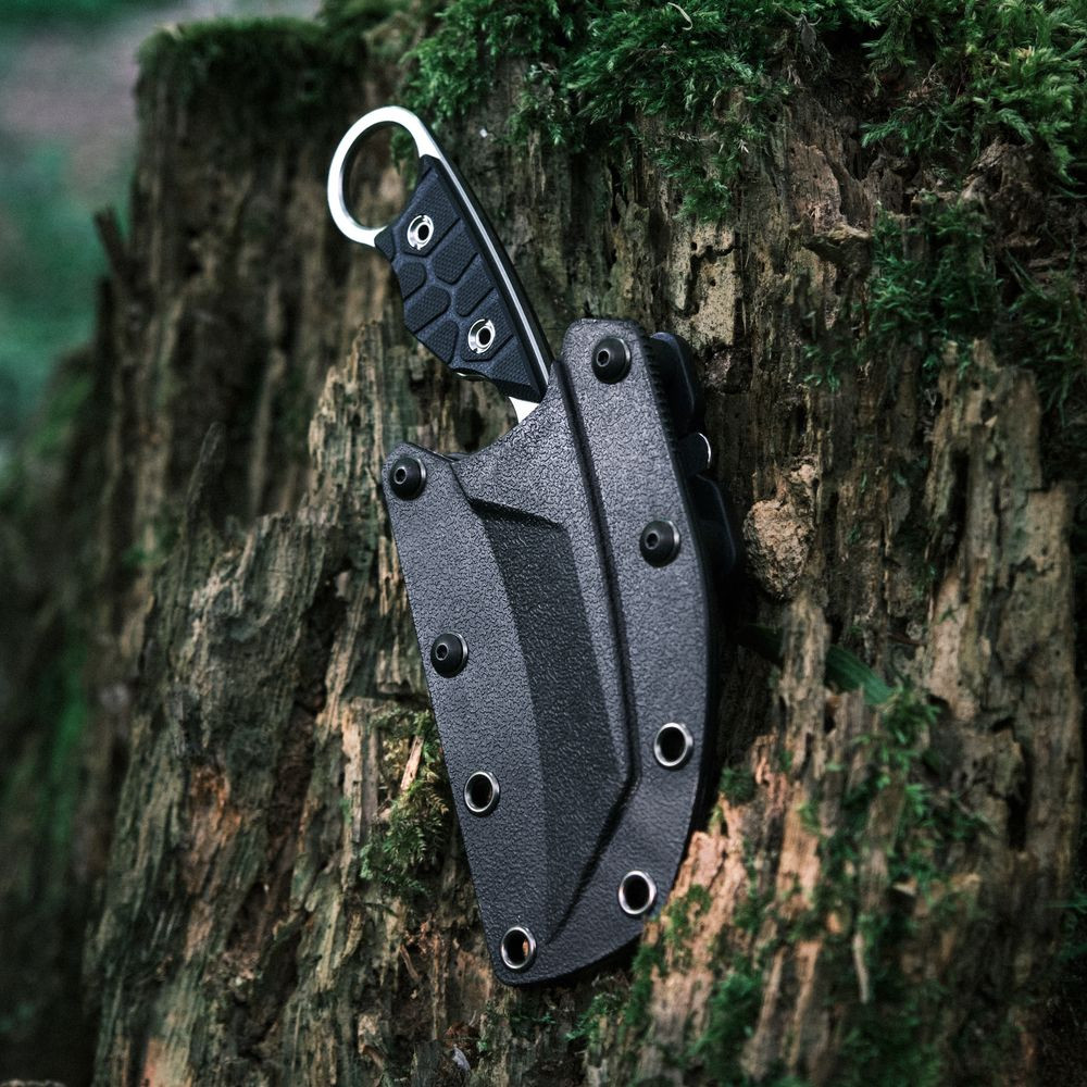 Ніж фіксований туристичний Ruike FS68, (8.6 см) 14C28N / G10 чорний Київ - фото 20