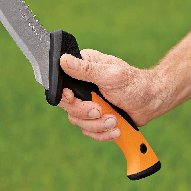 Багатофункціональний Зубчастий Сікач - Пила (Мачете) з чохлом Fiskars "CL-521" (1051233) Сталь Нововолинськ - фото 9