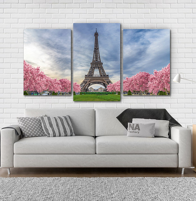 Модульна картина Париж Art-188_3 Київ - фото 2