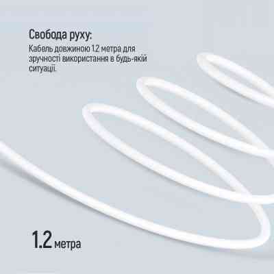 Наушники ColorWay 3.5 mm Wired Earphone Sound Wave White (CW-WD04WT) Винница
