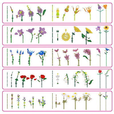 Конструктор Max в капсуле S1 - Садовые цветы в ассортименте (83184GQ1) Винница - изображение 9