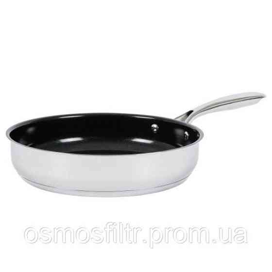 Сковорода Axentia  Brilliant  28 cм нержавіюча сталь керамічне покриття (135945) Київ