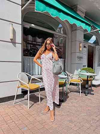 Женское летнее романтичное шелковое платье Одесса