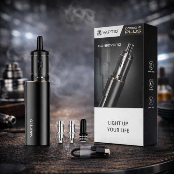 Вейп Мод Бокс VAPTIO Cosmo 2 потужна продуктивність, елегантний дизайн, довговічна батарея, розширені функції, ємність 3 мл Київ