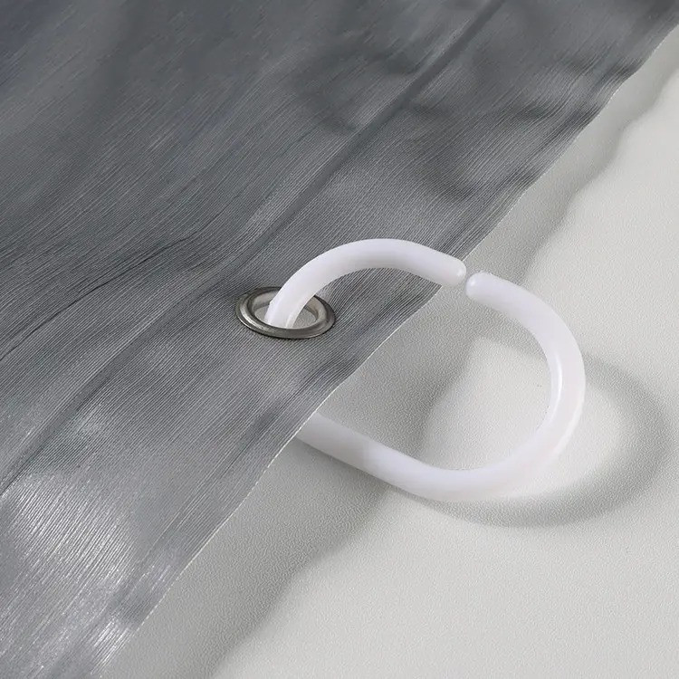 Шторка для ванной комнаты водонепроницаемая Bathlux 180x180 см шторка для ванной комнаты, Серая Каменец-Подольский - изображение 5