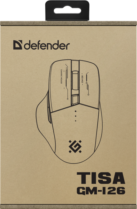 Миша Defender Tisa GM-126 (52126) (7087444) Київ - фото 7