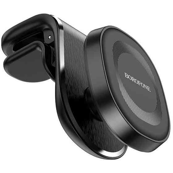 Автотримач для телефона BOROFONE BH40 Kyle air outlet magnetic car holder Black Киев