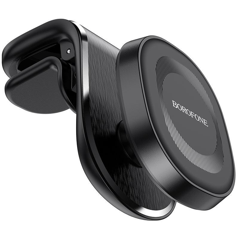 Автотримач для телефона BOROFONE BH40 Kyle air outlet magnetic car holder Black Киев - изображение 1