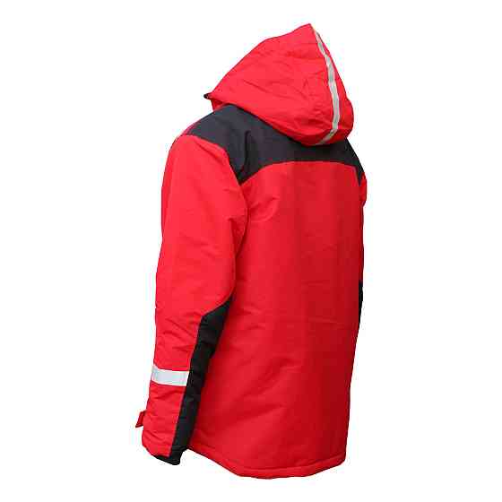 Куртка-парка зимова робоча Sizam Edinburgh, червона, L Рівне