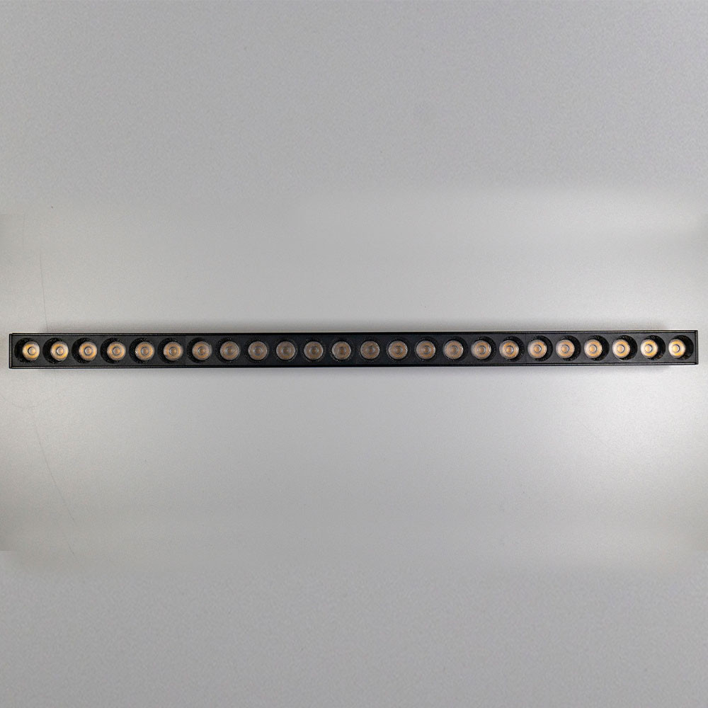 Milight Магнітний світильник лінійний grille light чорний 4000К L435mm 24Вт 2880LmLm 48V Київ - фото 4