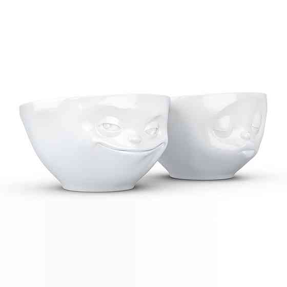 Набор пиал Tassen Поцелуй и улыбка (2 пиалы по 100 мл) фарфор Белый Киев