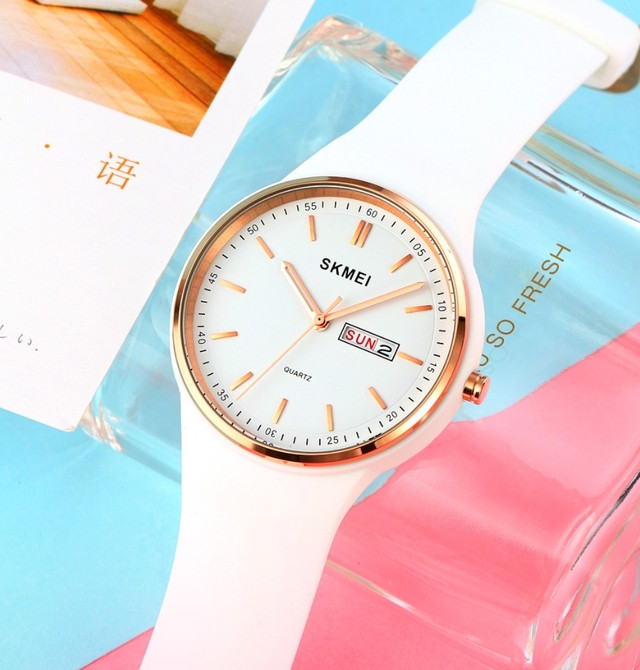 Годинник жіночий наручний Skmei Vivo White Київ - фото 12