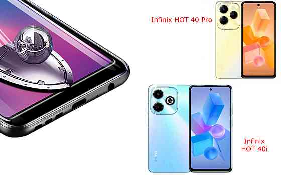 Захисне скло DefenzoGlass для Infinix HOT 40 Pro, HOT 40i – подвійна міцність Київ