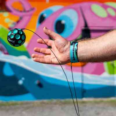 Мяч детский Waboba AZ-330-B Bounceback x Returning moon in Blister (Blue) (840001933026) Винница