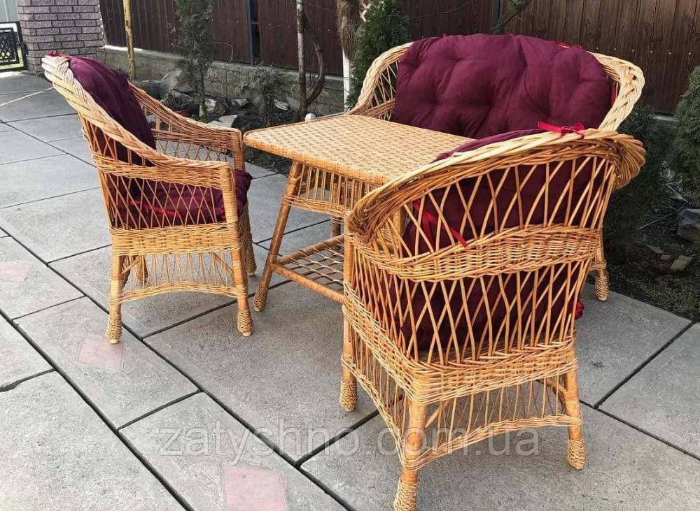 Мебель плетеная из лозы на подарок Киев - изображение 3