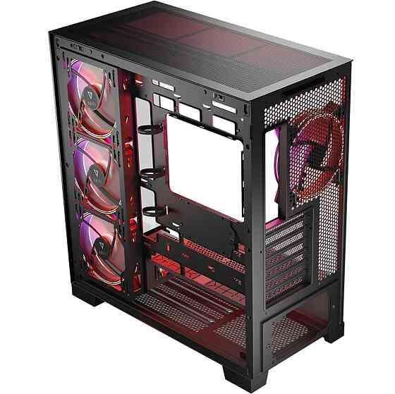 Корпус Modecom VOLCANO SPACE APEX ARGB 4x140mm fans MIDI USB 3.0x2+TYPE-C BLACK без БЖ ATX Вінниця