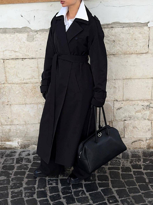 Женский стильный трендовый водоотталкивающий тренч качественный коттон + подклад Одесса - изображение 1