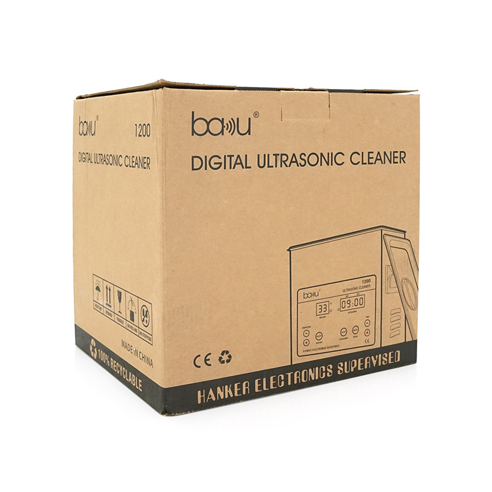 Ультразвукова ванна BAKKU BK-1200 з функцією дегазації рідини (1.6L, 60W, 40 kHz, підігрів до 80 гр. C, таймер до 99 хв.) Київ - фото 2