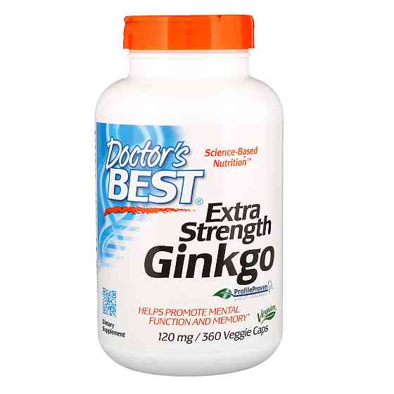 Экстракт Гинкго Билоба экстра сила (Extra Strength Ginkgo) 120 мг 120 капсул Киев