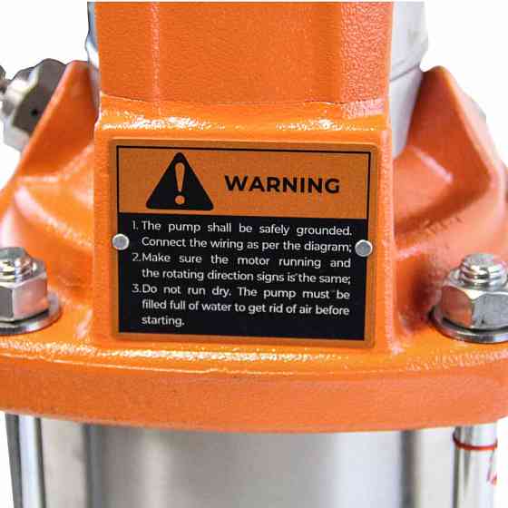 LEO Насос центробежный многоступенчатый вертикальный 380В 1.5кВт H 134(112)м Q 58(33)л/мин нерж Коломия