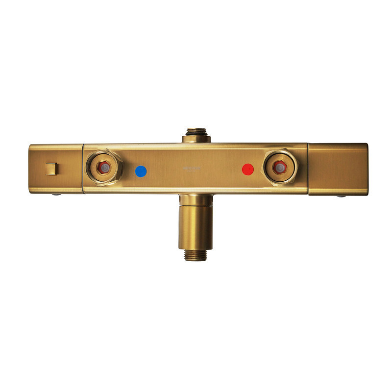 Душова колона Mixxus Premium VIRGO 009-J BRUSHED GOLD з термостатичним змішувачем,3 функції  ( MI6649 ) 20516 Харків - фото 7