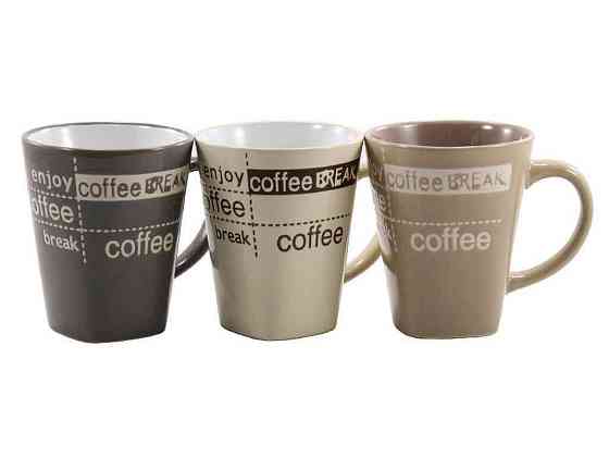Чашка 310 мл Coffe MIX 16003 ТМ GRAZIE Київ