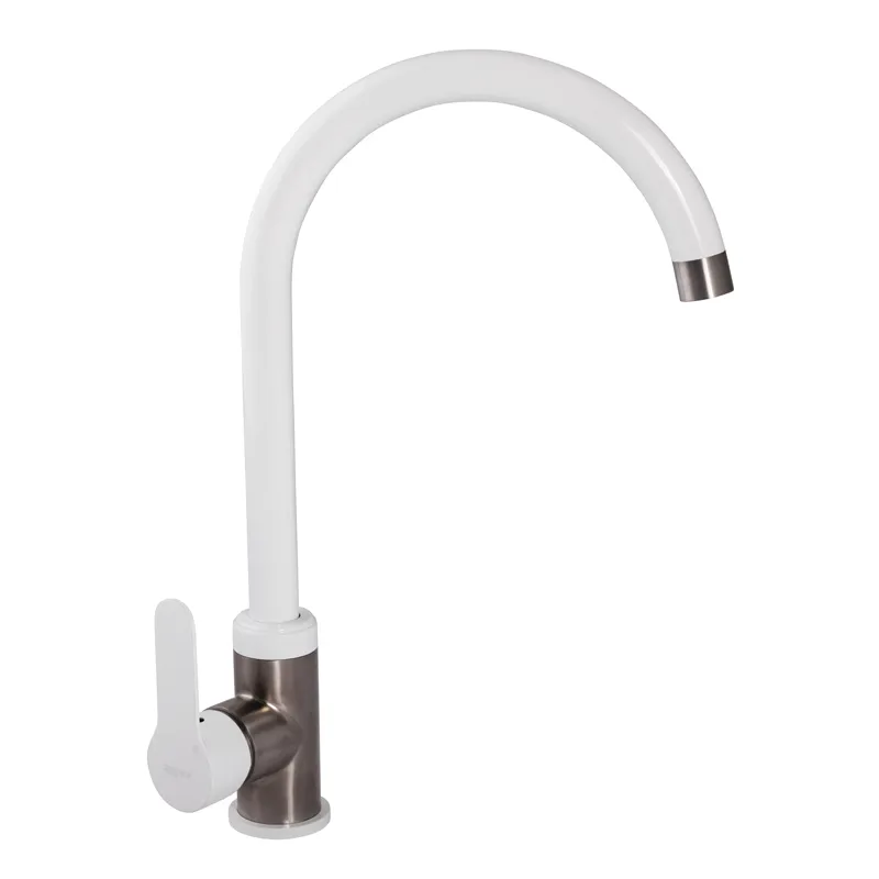 Змішувач для кухні Zerix LR74105W білий   ( LL1205 ) 30734 Харьков - изображение 1