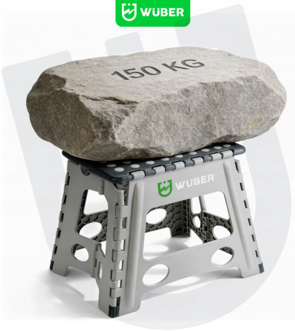 Складаний табурет-підставка для майстерні 150кг Wuber W90013 (Польща) Київ - фото 7